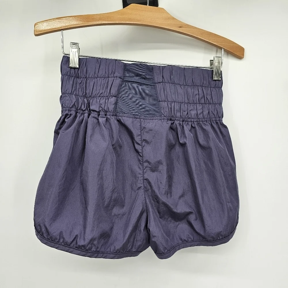 Free People Movement Shorts The Way Home Navy Quick Dry Womens Small - Picture 3 of 8